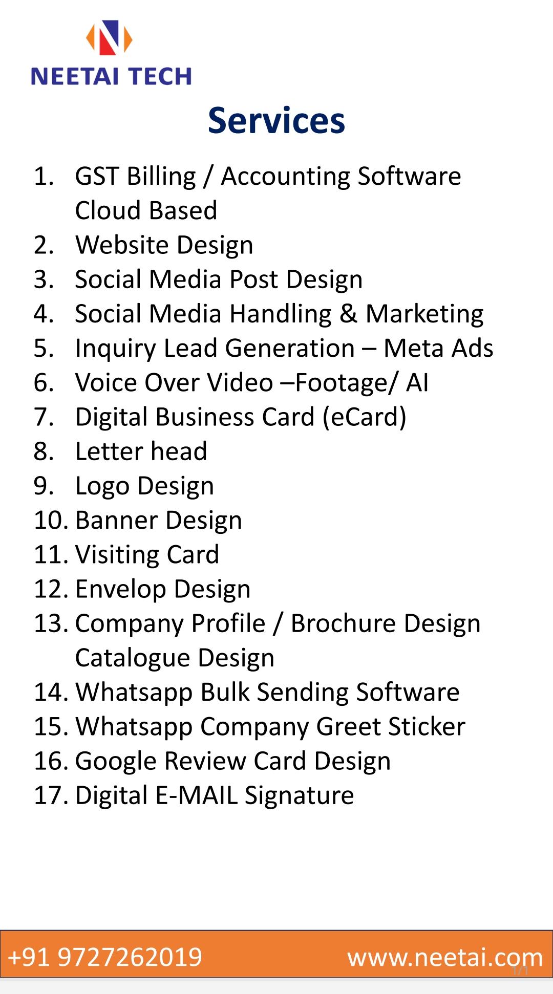 Digital Visiting Card 